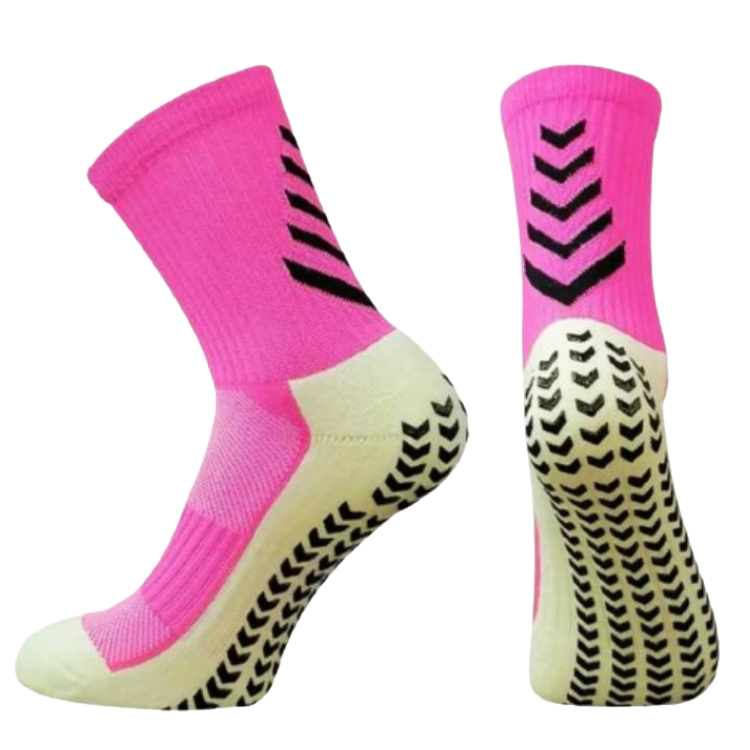 Chaussettes GRIPS Rose